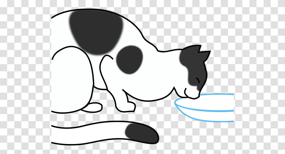 Milk Clipart Milk Drink Cat Drinking Clip Art, Mammal, Animal, Cattle, Sunglasses Transparent Png