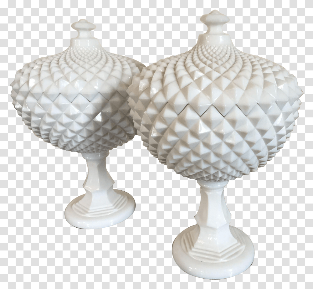 Milk Glass Urn, Lamp, Porcelain, Pottery Transparent Png