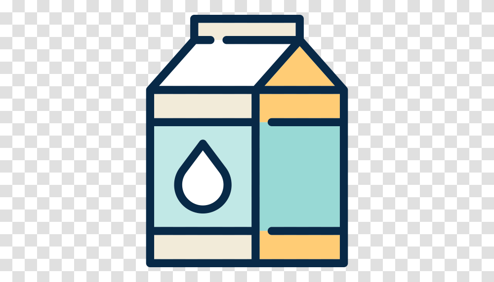 Milk Icon With And Vector Format For Free Unlimited Download, Label, Mailbox, Letterbox Transparent Png