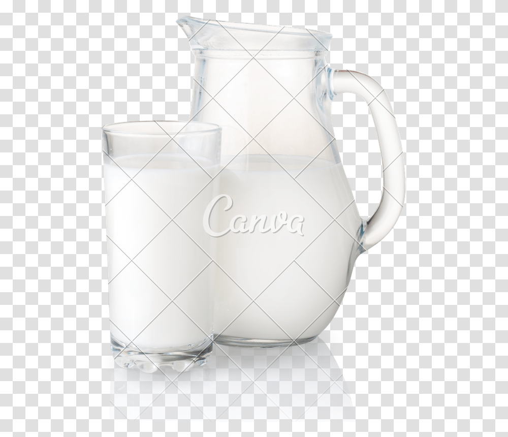 Milk Jug Clipart Milk In Glass Jug, Water Jug, Beverage, Drink Transparent Png