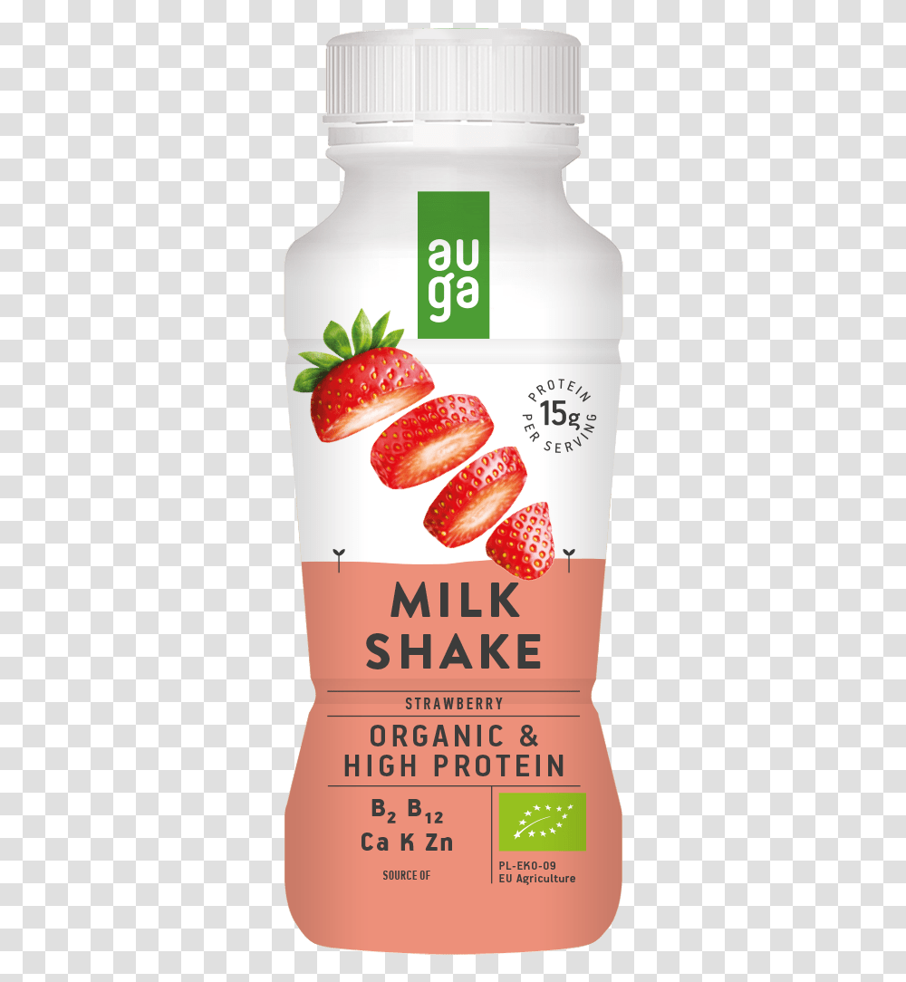 Milk Shake, Strawberry, Fruit, Plant, Food Transparent Png