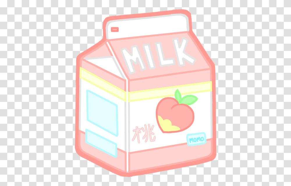 Milk Tumblr Pink Cute Milk Carton, Box, Label, First Aid Transparent Png