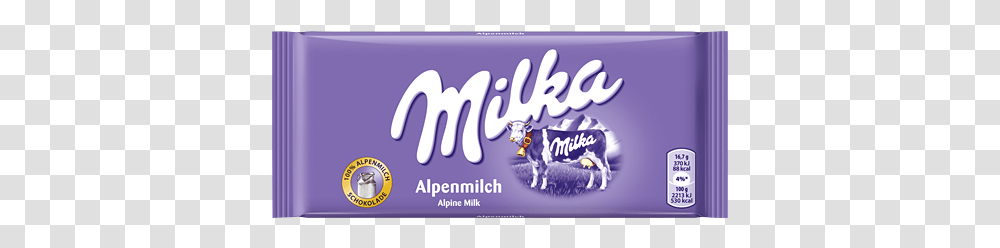 Milka Alpine Milk, Word, Label, Alphabet Transparent Png