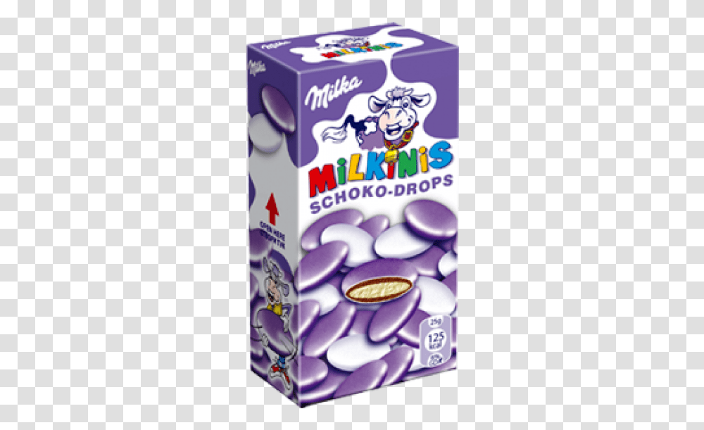 Milka Milkinis Schokodrops, Food, Plant, Sweets, Flyer Transparent Png