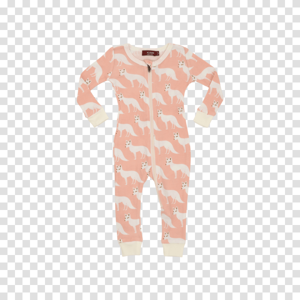 Milkbarn Baby Organic Cotton Zipper Pajama, Apparel, Pajamas, Pants Transparent Png
