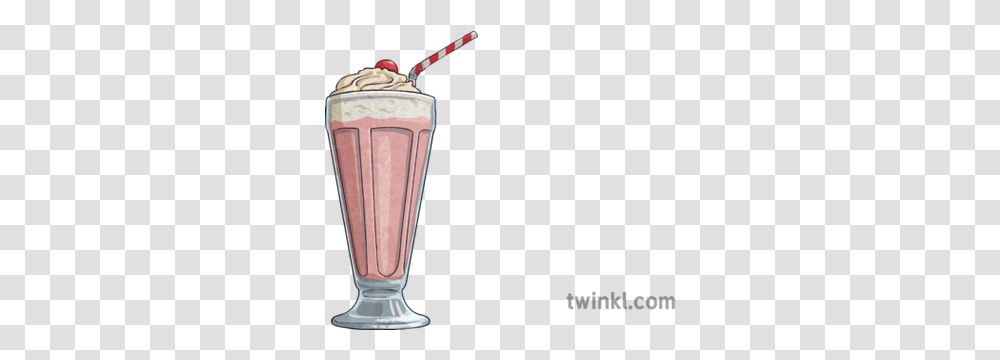 Milkshake 1 2 Illustration Twinkl Milkshake, Smoothie, Juice, Beverage, Drink Transparent Png