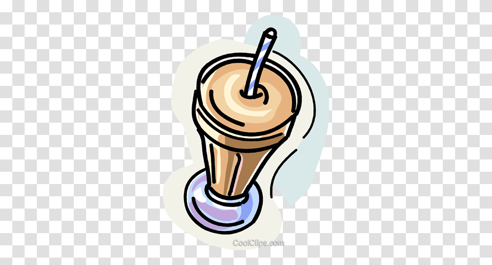 Milkshake Royalty Free Vector Clip Art Illustration, Cream, Dessert, Food, Creme Transparent Png
