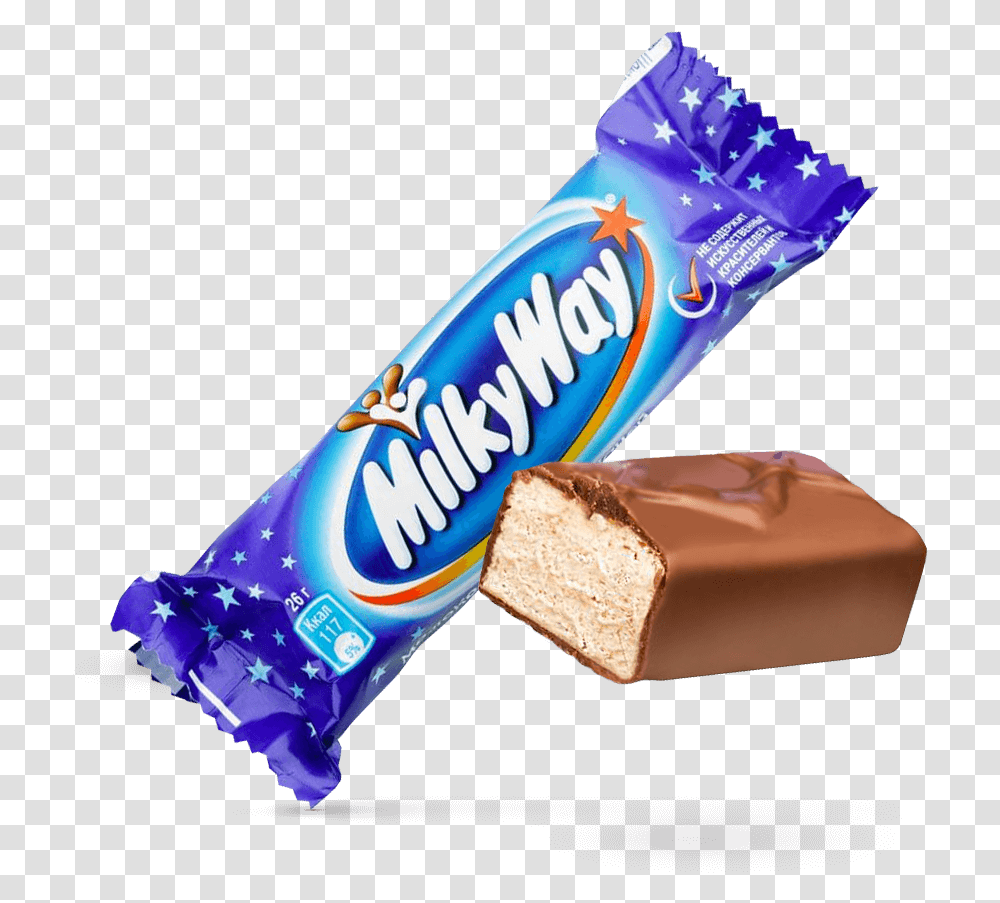 Milky Way Chocolate, Sweets, Food, Confectionery, Candy Transparent Png