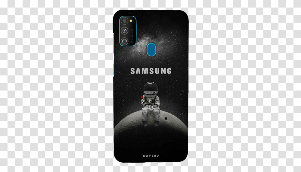 Milky Way Galaxy Cover Case For Samsung Galaxy M30s Iphone, Person, Human, Astronaut, Helmet Transparent Png