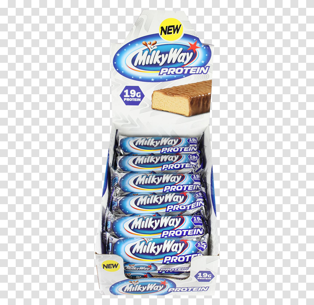 Milky Way Protein Bar, Sweets, Food, Confectionery, Candy Transparent Png