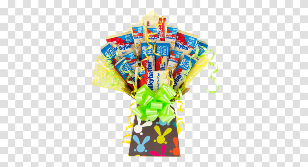 Milkybar Easter Edition Chocolate Bouquet Tree Explosion Horizontal, Food, Paper, Graphics, Art Transparent Png