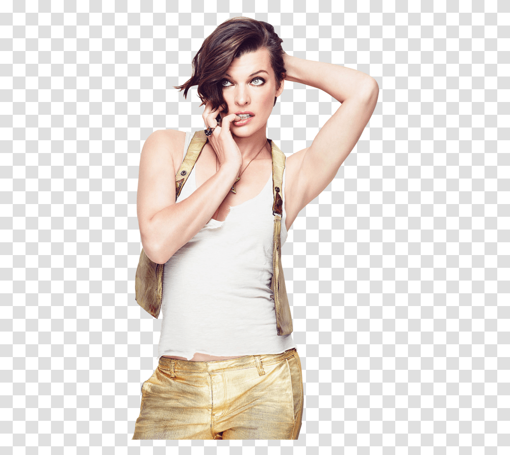 Milla Jovovich Free Image Milla Jovovich And Margot Robbie, Person, Evening Dress, Robe Transparent Png