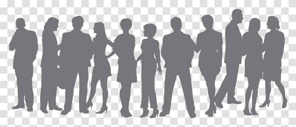 Millennials Person Silhouette Social Group Grey White Silhouette People, Human, Hand, Suit, Overcoat Transparent Png