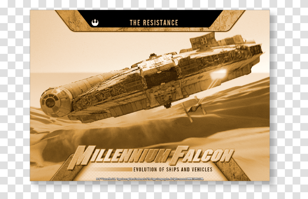 Millennium Falcon, Spaceship, Aircraft, Vehicle, Transportation Transparent Png