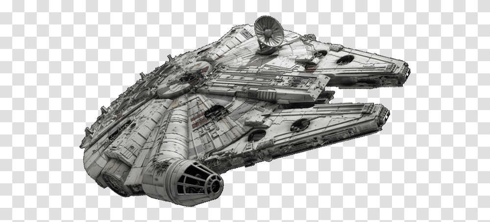 Millennium Falcon Star Wars Ships, Spaceship, Aircraft, Vehicle, Transportation Transparent Png