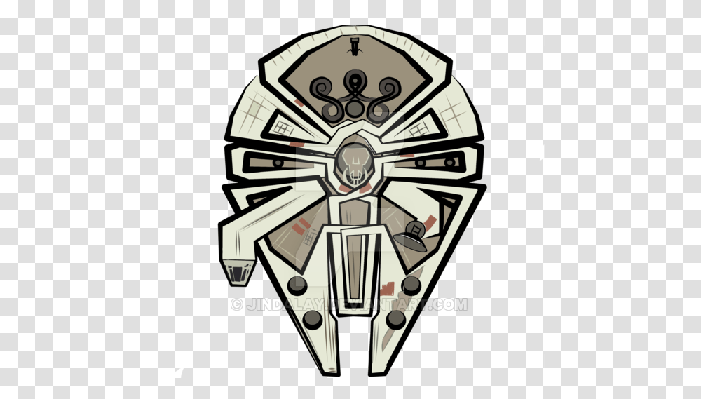 Millennium Falcon Tattoo Design, Armor, Wristwatch, Shield, Clock Tower Transparent Png