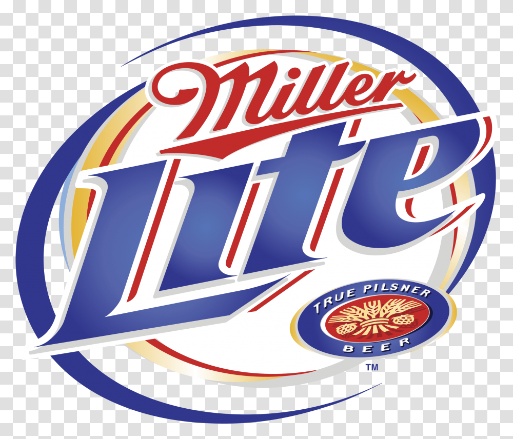 Miller Light Logo Miller Lite Beer Logo, Symbol, Trademark, Food, Beverage Transparent Png