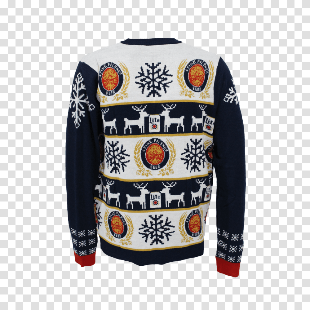 Miller Light Ugly Sweater Party Young Avenue Deli Cooper Young, Sleeve, Apparel, Long Sleeve Transparent Png