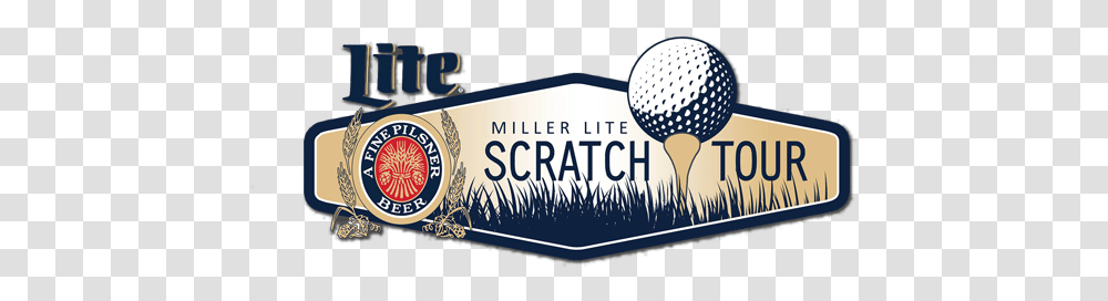 Miller Lite Scratch Tour Home Miller Lite Golf, Ball, Golf Ball, Sport, Sports Transparent Png