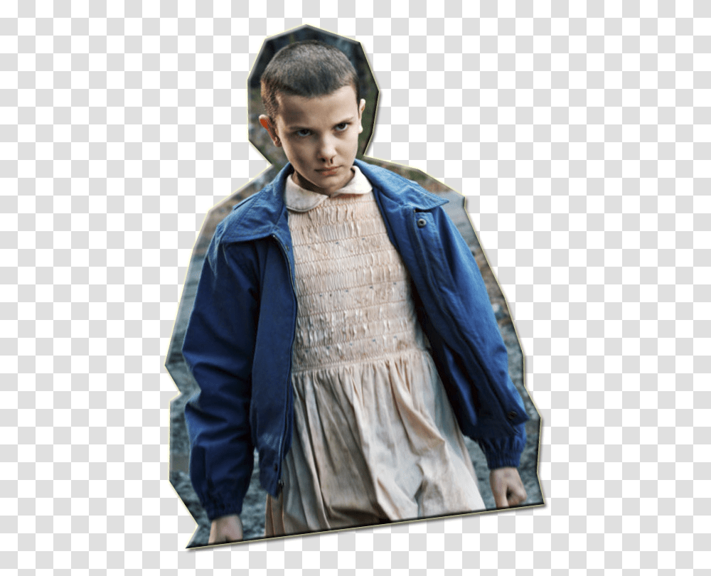 Millie Bobby Brown Hd Image Eleven Stranger Things Season, Sleeve, Long Sleeve, Person Transparent Png
