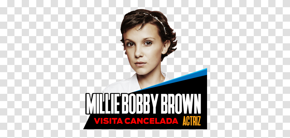 Millie Bobby Brown Images Poster, Person, Face, Female Transparent Png