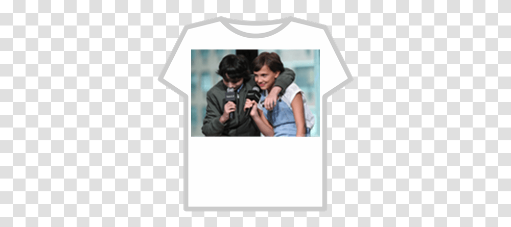 Millie Bobbybrownfinnwolfhardpictures Roblox Boys T Shirt Roblox, Person, Human, Photographer, Photography Transparent Png