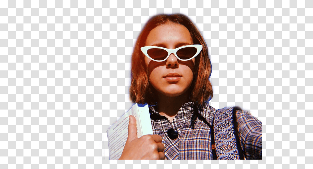 Millie Mills Milliebobbybrown Bobbybrown Milliebobby Millie Bobby Brown 2019, Sunglasses, Accessories, Person Transparent Png