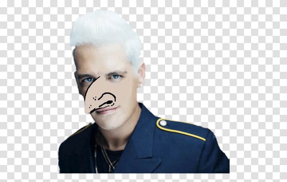 Milo Yiannopoulos Download Milo Yiannopoulos Blond Spiky Hair, Person, Human, Face, Military Uniform Transparent Png