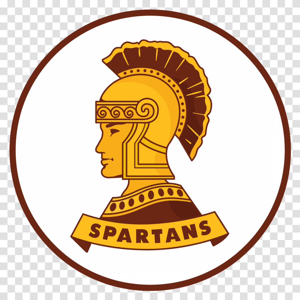 Milton Hershey Spartans Logo Cartoons Milton Hershey School Spartans, Trademark, Badge, Emblem Transparent Png