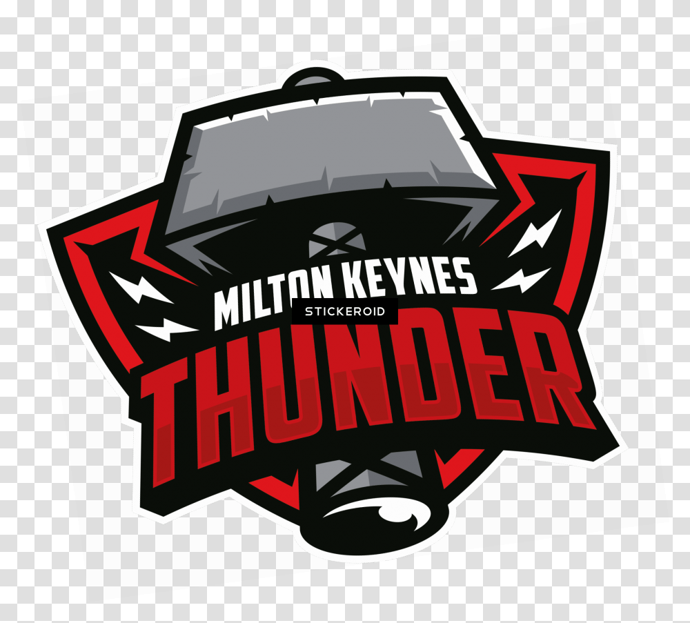 Milton Keynes Thunder Logo, Poster, Advertisement, Flyer, Paper Transparent Png