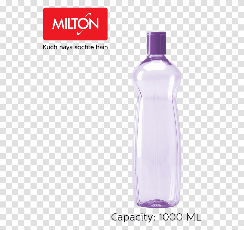 Milton Pacific Pet Fridge Plastic Water Bottle Purple 1 L Milton Intelligent Homeware, Beverage, Drink, Shaker, Alcohol Transparent Png