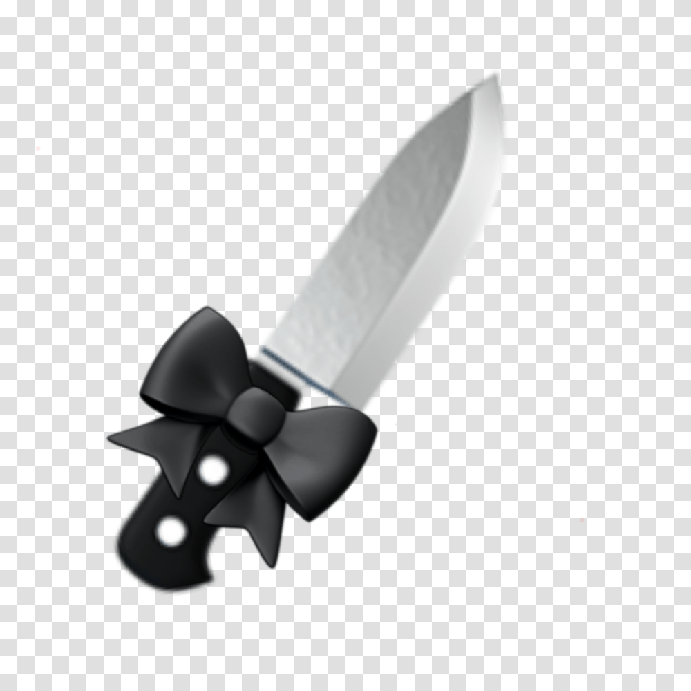 Milukyun Iphone Iphoneemoji Emoji Emojis Knife Ribbon Utility Knife, Blade, Weapon, Weaponry, Letter Opener Transparent Png