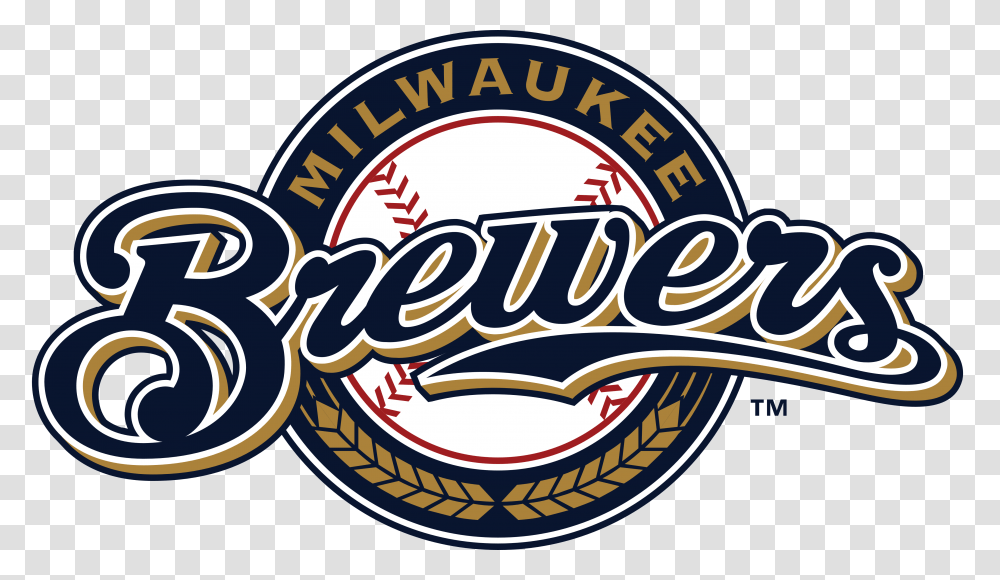 Milwaukee Brewers Logos Download, Trademark, Emblem, Beverage Transparent Png