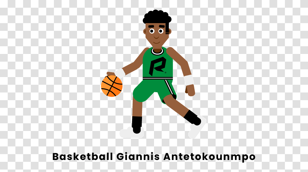 Milwaukee Bucks Dribble Basketball, People, Person, Human, Team Sport Transparent Png