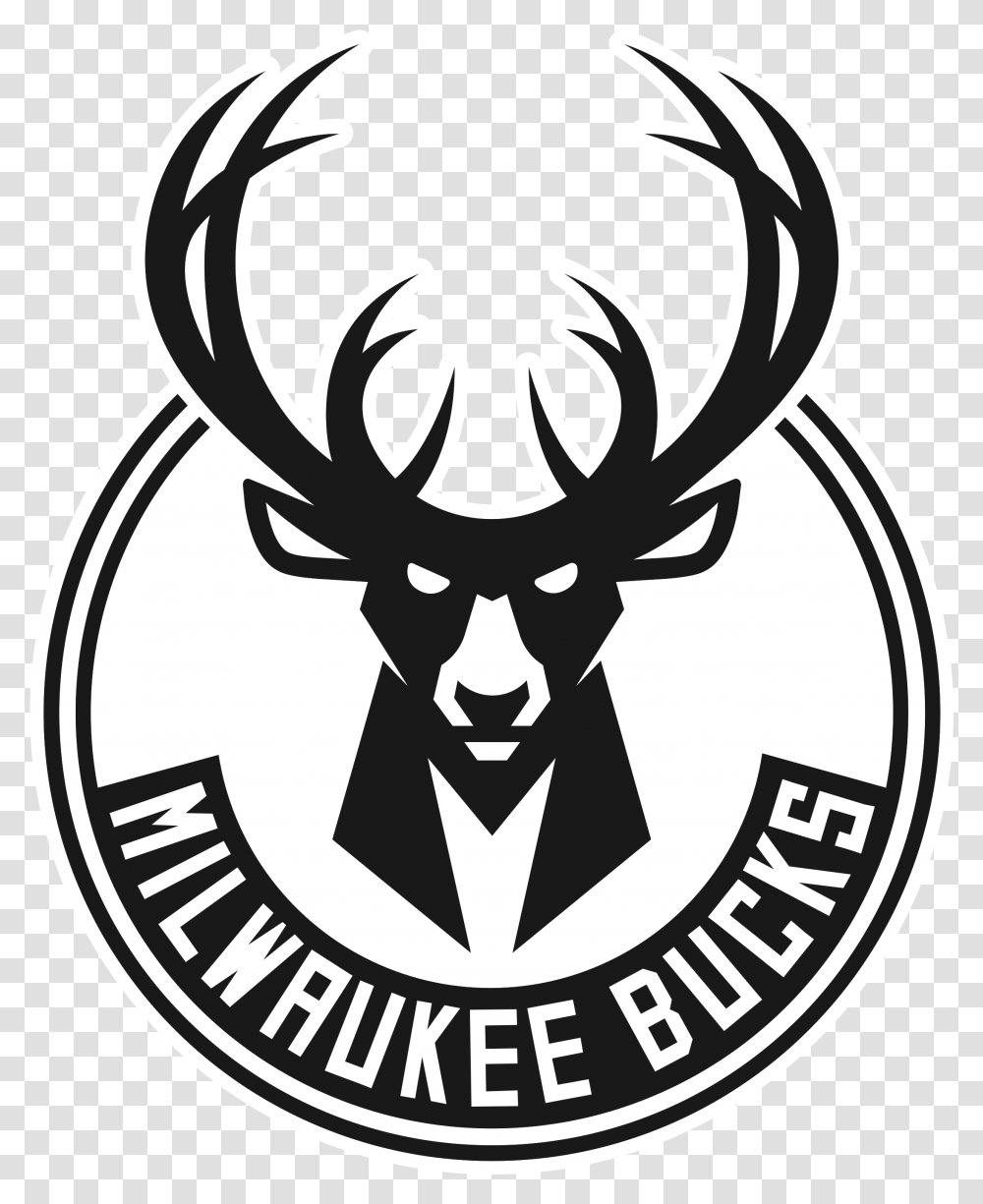 Milwaukee Bucks Logo Colors, Trademark, Emblem, Stencil Transparent Png