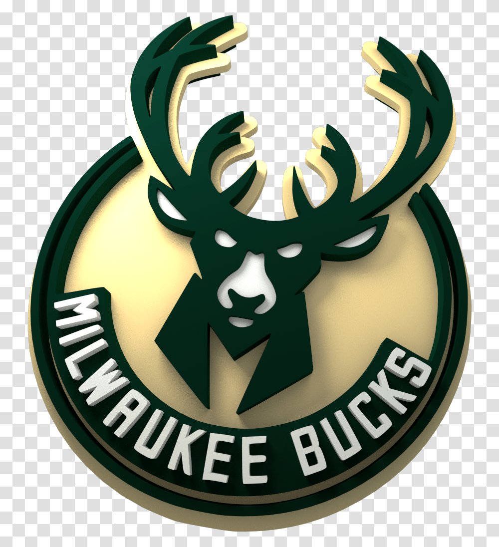 Milwaukee Bucks, Logo, Trademark, Emblem Transparent Png