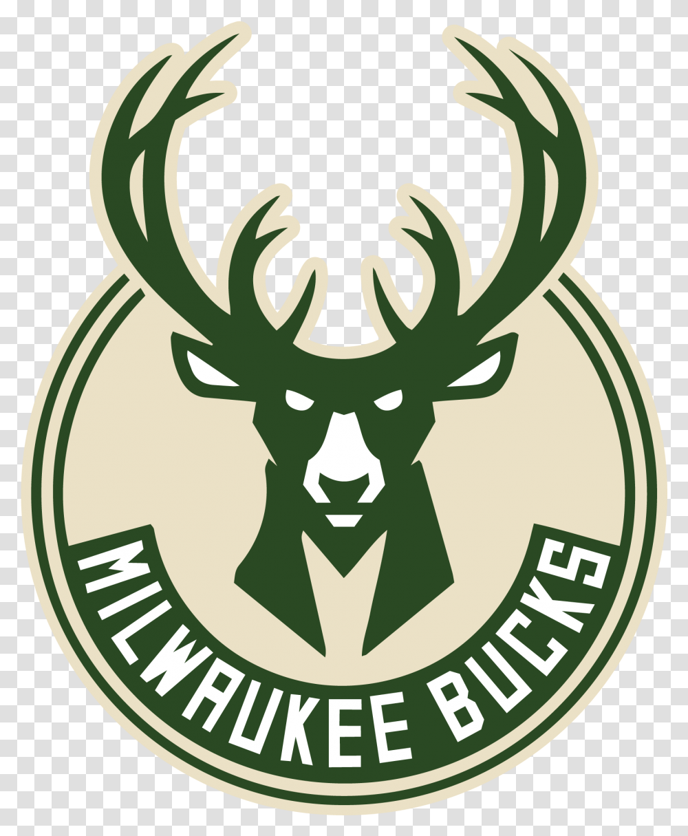 Milwaukee Bucks Logos Logo Bucks, Antler, Symbol, Trademark, Emblem Transparent Png