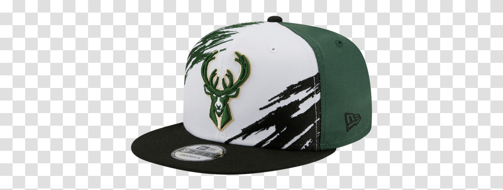 Milwaukee Bucks Nba 9fifty Draft Snapback Heather Grey Green Hat, Clothing, Apparel, Baseball Cap, Swimwear Transparent Png