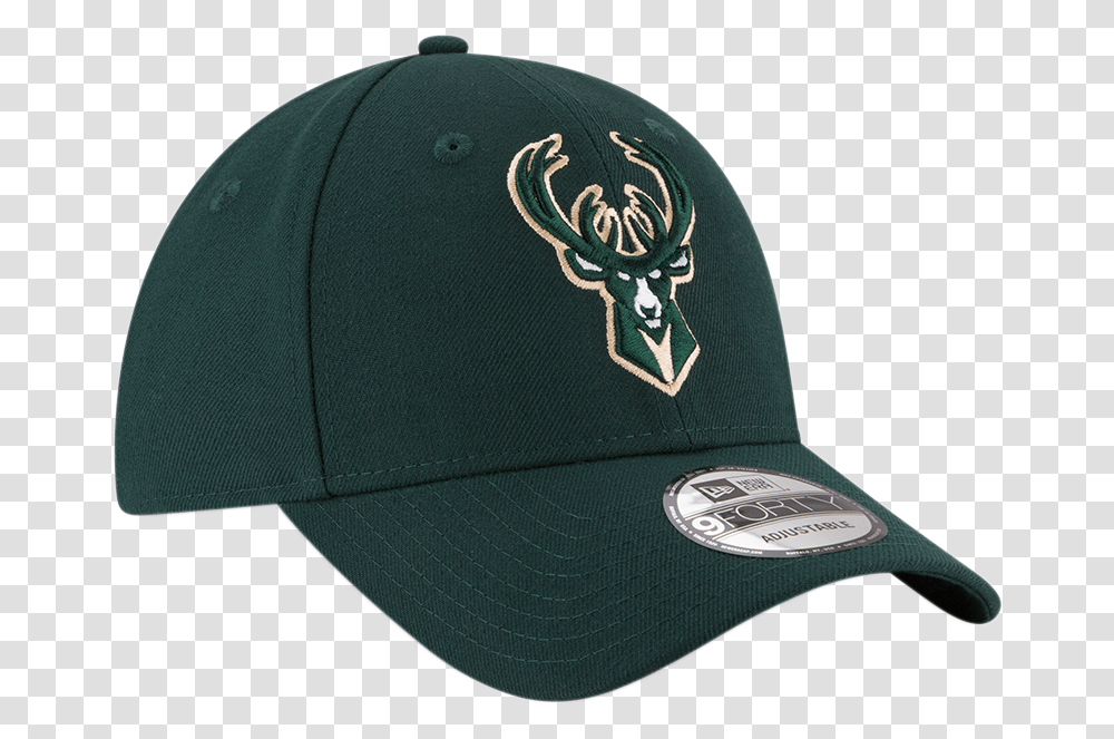 Milwaukee Bucks New Era 940 The League Nba Cap - Lovemycap Bucks Hat, Clothing, Apparel, Baseball Cap Transparent Png