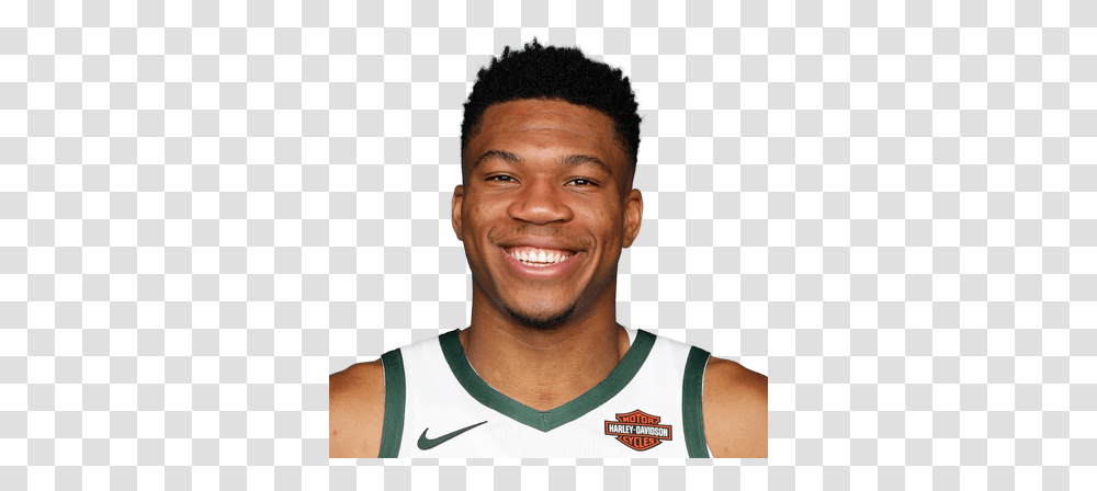Milwaukee Bucks News & Stats Basketball Thescorecom Giannis Profile, Face, Person, Clothing, Smile Transparent Png