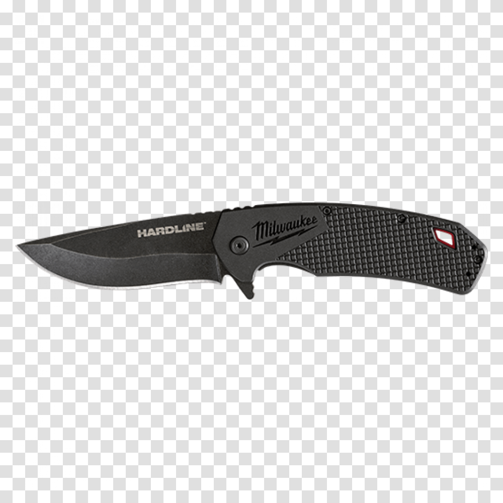 Milwaukee Hardline Folding Knife, Blade, Weapon, Weaponry, Dagger Transparent Png