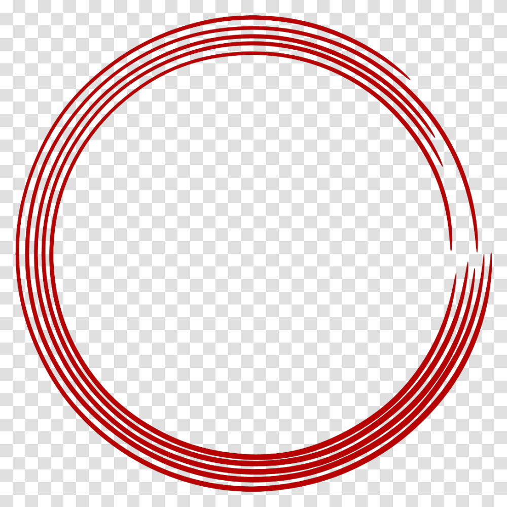 Mimi Neon Red Round Circle Rounds Yuvarlak Frame Circle Frame, Light Transparent Png