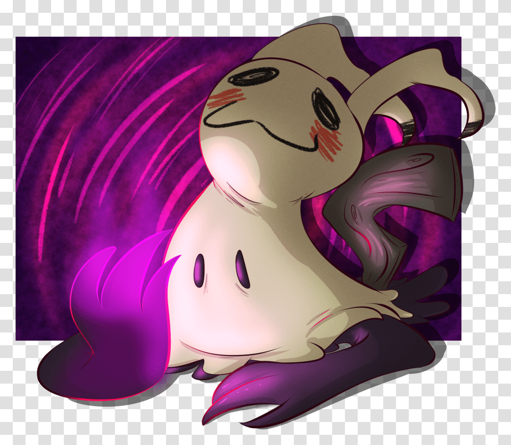 Mimi The Mimikyu By Kibadoglover45 Illustration, Graphics, Art, Purple, Modern Art Transparent Png