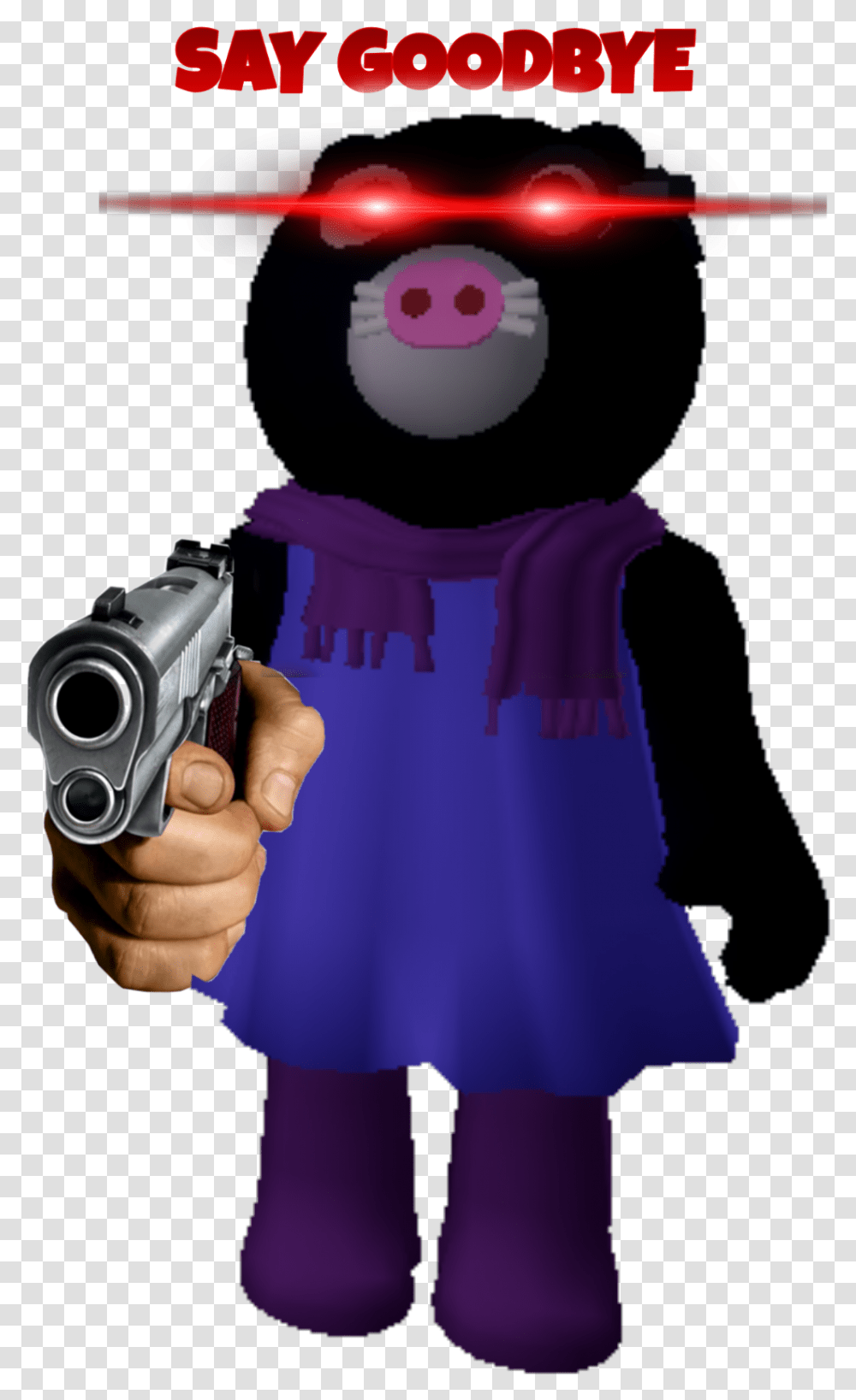 Mimi When You Ship Her With Giraffy Be Like Robloxpiggy Mimi Piggy Not Infected, Handgun, Weapon, Weaponry, Camera Transparent Png