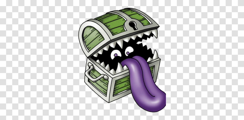 Mimic Cofre Dragon Quest, Plant, Vegetable, Food, Helmet Transparent Png