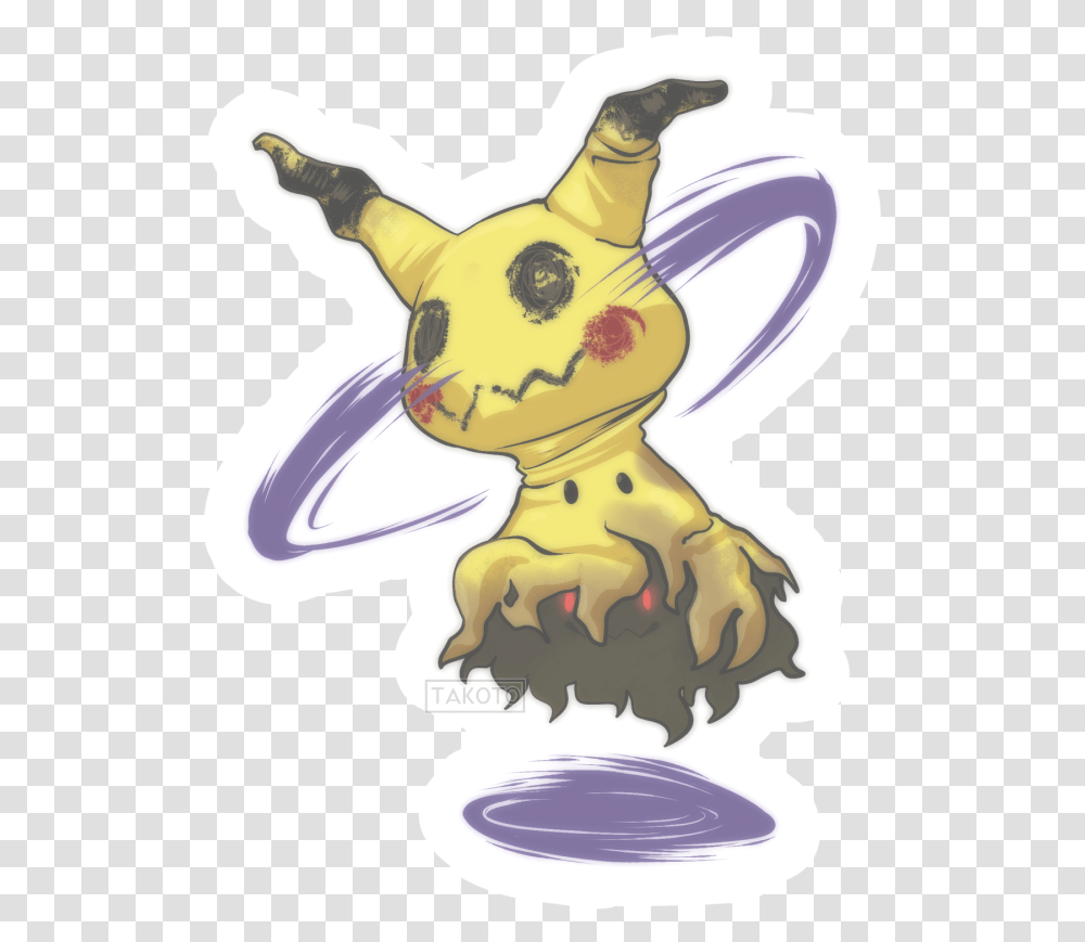 Mimikyu By Takoto Cartoon, Animal, Mammal, Invertebrate, Wildlife Transparent Png