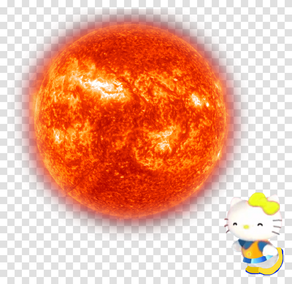 Mimmy Fairy Of The Shining Sun Real Satellite Picture Of The Sun, Nature, Outdoors, Sky, Astronomy Transparent Png