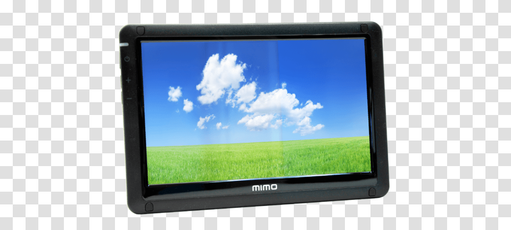 Mimo 720f Flex Screen Mountable Touchscreen Usb Monitor Mimo Display, Electronics, TV, Television, LCD Screen Transparent Png