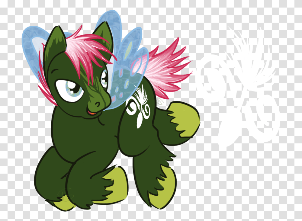 Mimosa The Tropical Dryad By Mechafone Cartoon, Plant, Animal, Floral Design Transparent Png