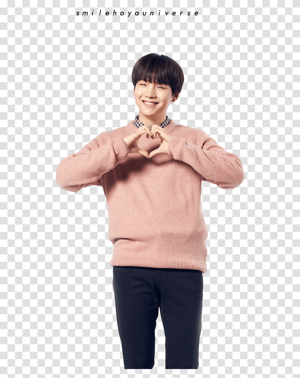 Min And Render Image Bts Sk Telecom, Sleeve, Long Sleeve, Person Transparent Png
